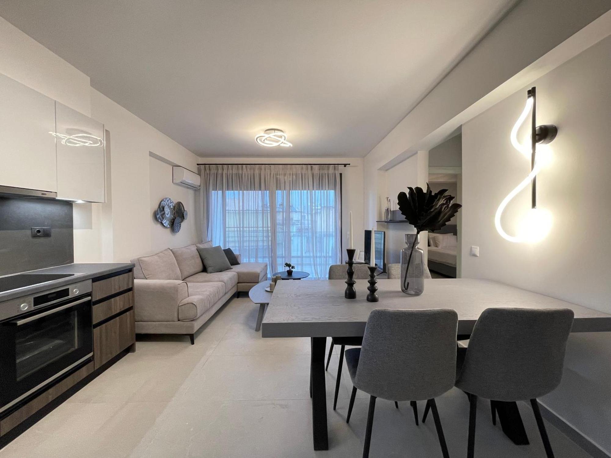 Gleaming Apartments Near Athens Metro Mall Zewnętrze zdjęcie