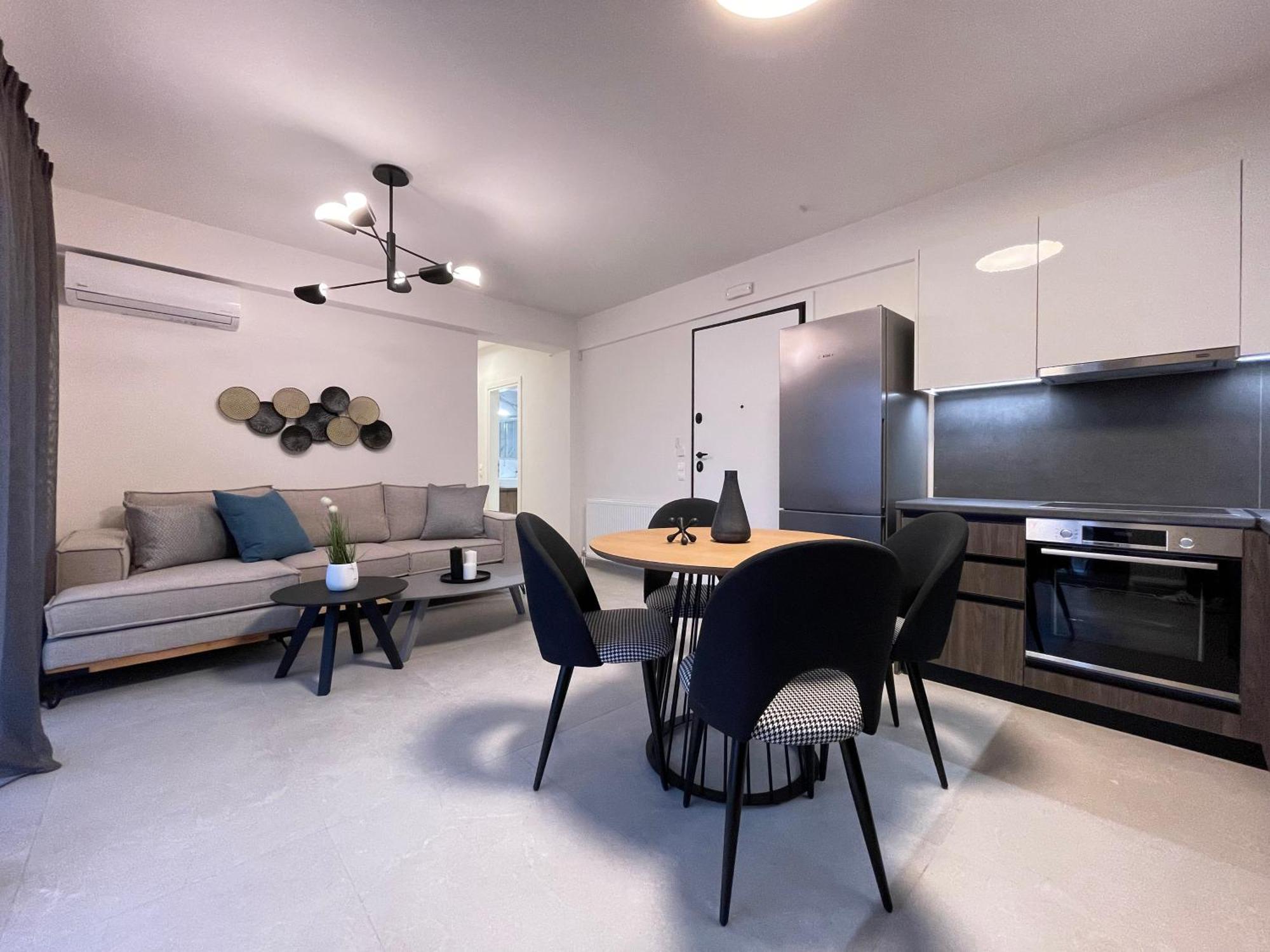 Gleaming Apartments Near Athens Metro Mall Zewnętrze zdjęcie